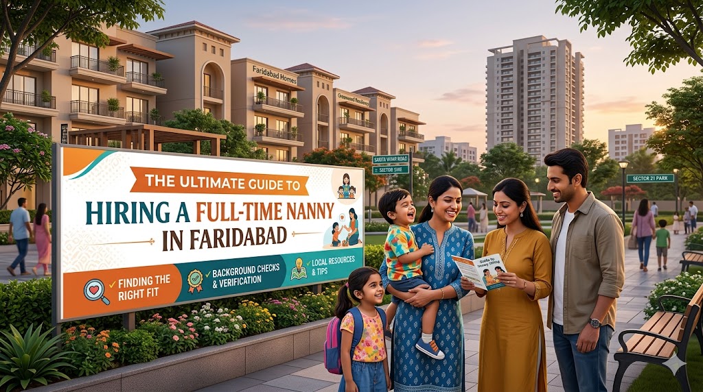 The Ultimate Guide to Hiring a Full-Time Nanny in Faridabad